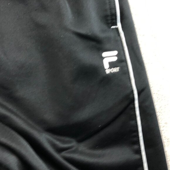 2 Fila Mens Sport Track Pants Large Lot Of Two Athletic Pull On Elastic Waist - Picture 12 of 16